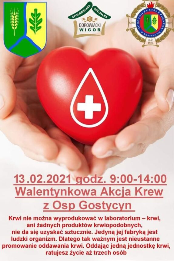 Walentynkowy dar serca w Gostycynie