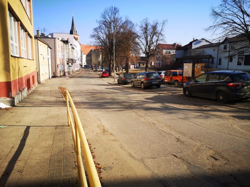 Utrudnienia w ruchu w centrum Tucholi