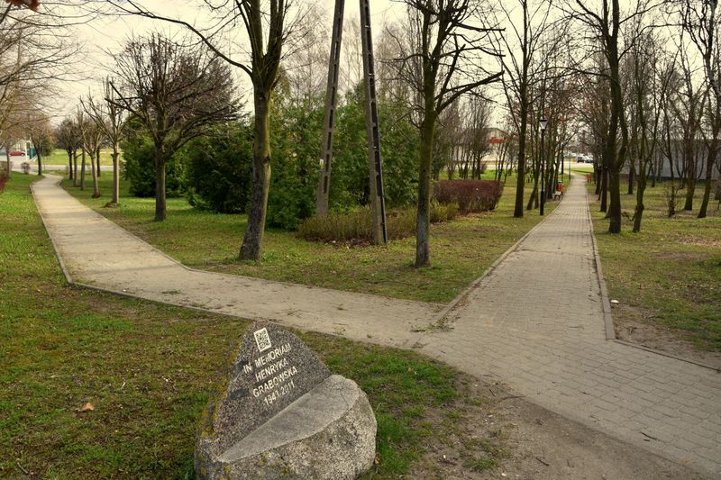 Porządkowanie parku w Gostycynie
