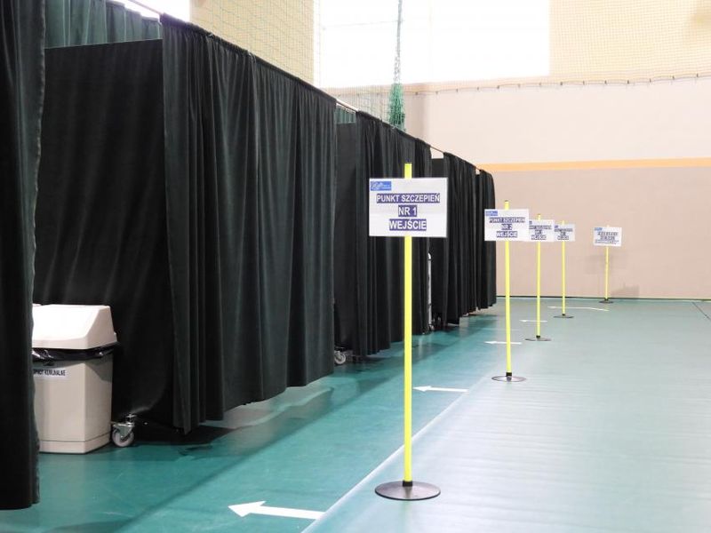 Punkt szczepień powszechnych w Tucholi