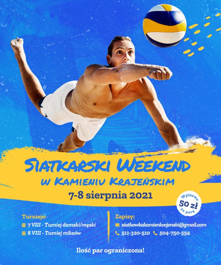 Siatkówka plażowa w Kamieniu Krajeńskim