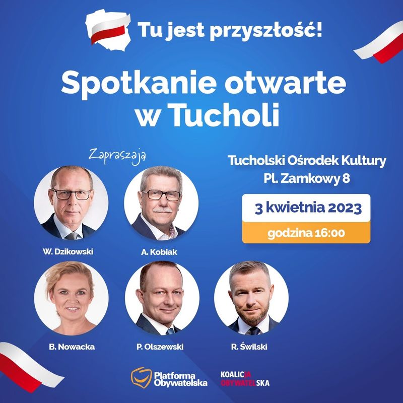 Parlamentarzyści Koalicji Obywatelskiej w Tucholi