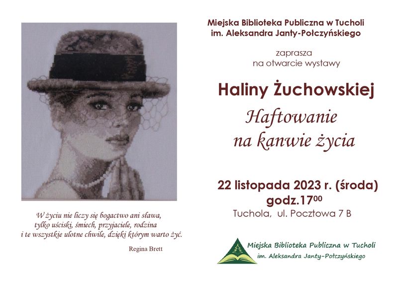 Haftowanie na kanwie życia