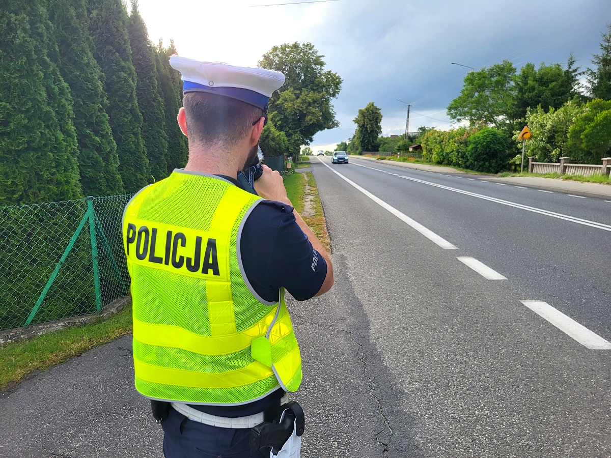 34-latek rażąco przekroczył prędkość