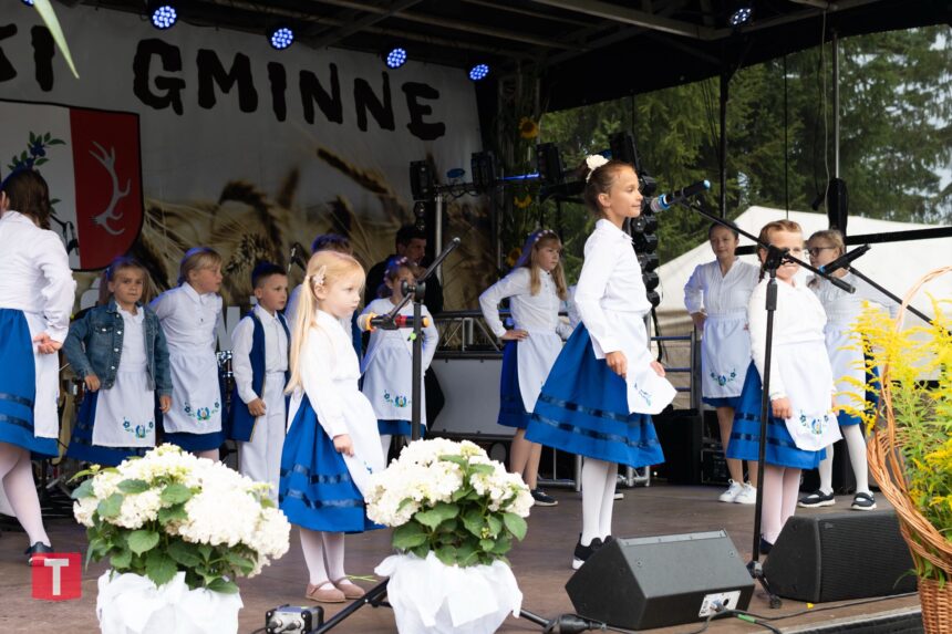 Dożynki w Zaroślach – święto tradycji i plonów w gminie Śliwice (ZDJĘCIA)