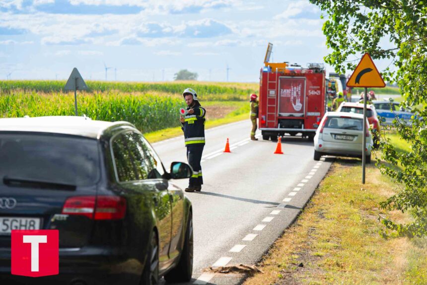 Wyprzedzanie powodem kolizji? (ZDJĘCIA) (AKTUALIZACJA)