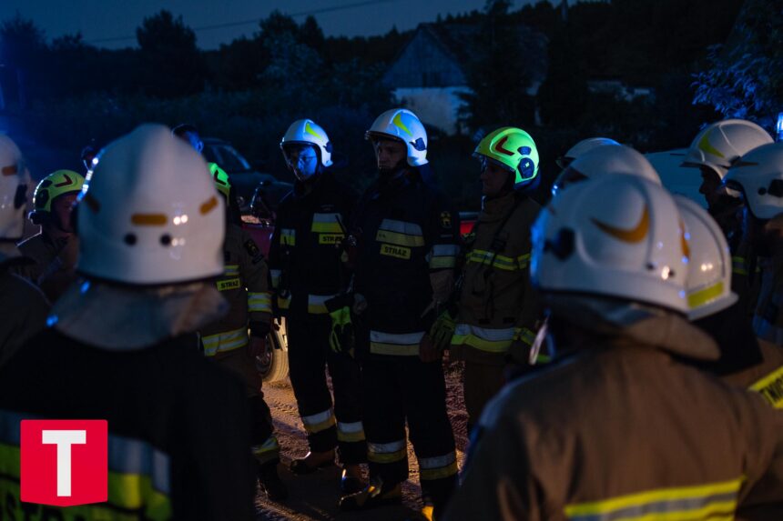 Nocne poszukiwania kajakarza (ZDJĘCIA). Znalazł go pracownik stacji benzynowej