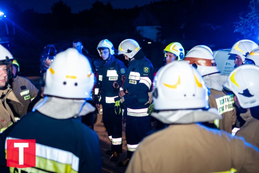 Nocne poszukiwania kajakarza (ZDJĘCIA). Znalazł go pracownik stacji benzynowej
