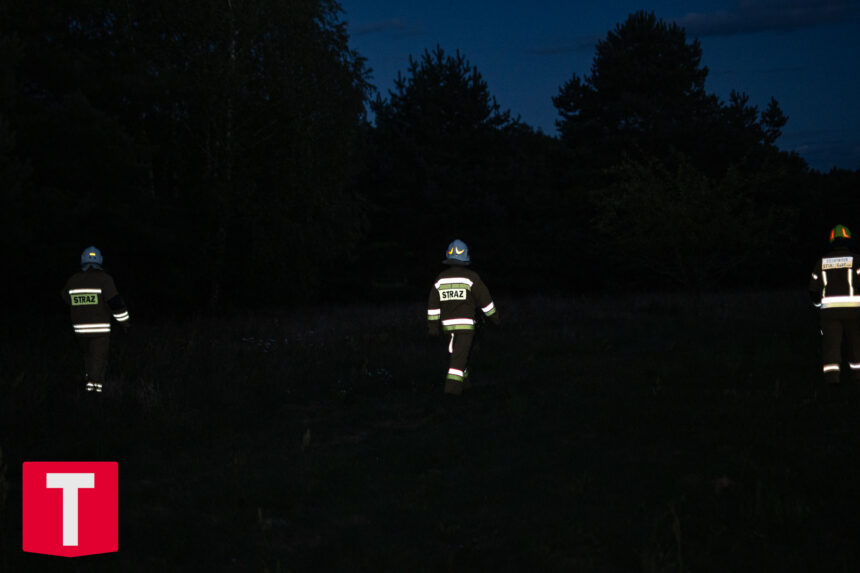 Nocne poszukiwania kajakarza (ZDJĘCIA). Znalazł go pracownik stacji benzynowej