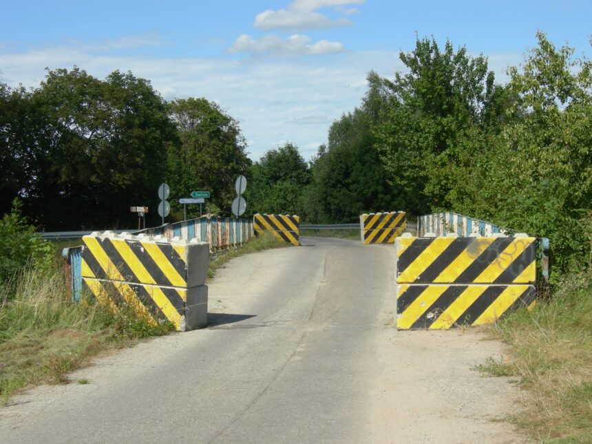 Komunikat drogowy – Klonowo (gm. Lubiewo)