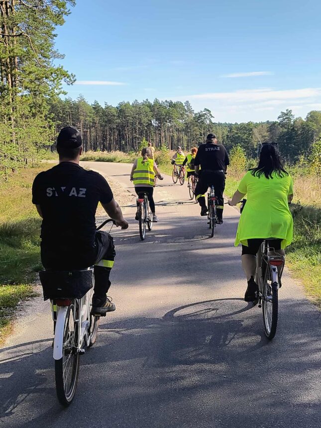 Rodzinny rajd rowerowy w Legbądzie (ZDJĘCIA)