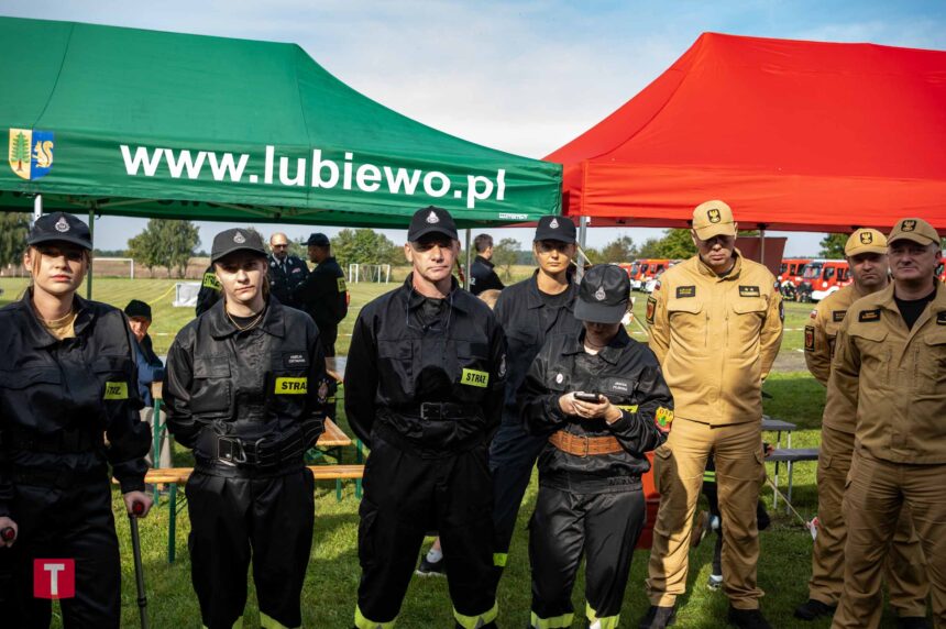Powiatowe zawody OSP w Lubiewie 