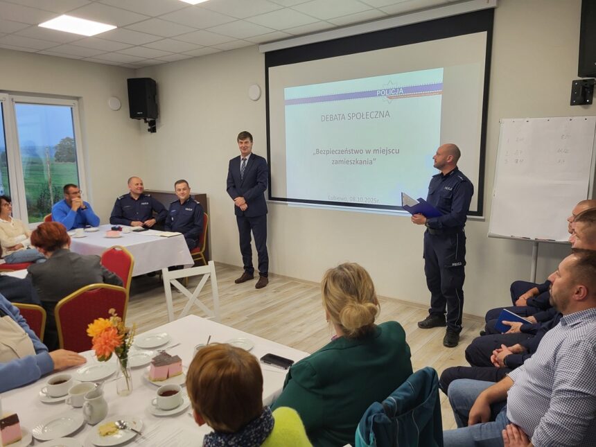 Debata społeczna pod hasłem „Bezpieczeństwo w miejscu zamieszkania”