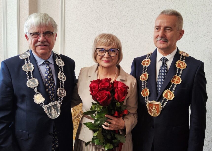 Mariola Gaca z tytułem Honorowego Obywatela Gminy Tuchola