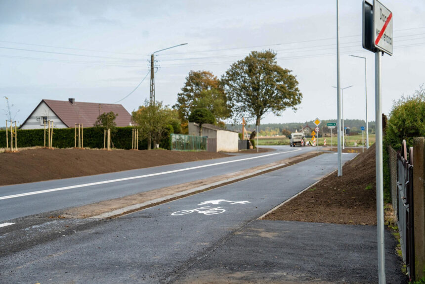 Powiat Tucholski zakończył ważną inwestycję drogową