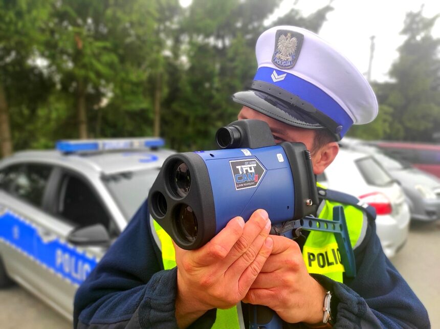 110 km/h w terenie zabudowanym – kierowca stracił prawo jazdy