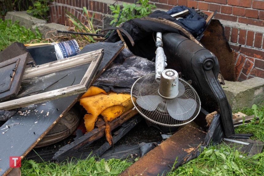 Odnaleziono zwłoki. Tragiczny pożar w Tucholi