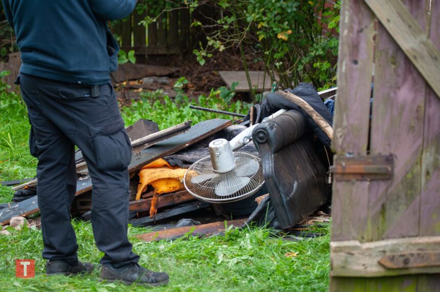 Odnaleziono zwłoki. Tragiczny pożar w Tucholi