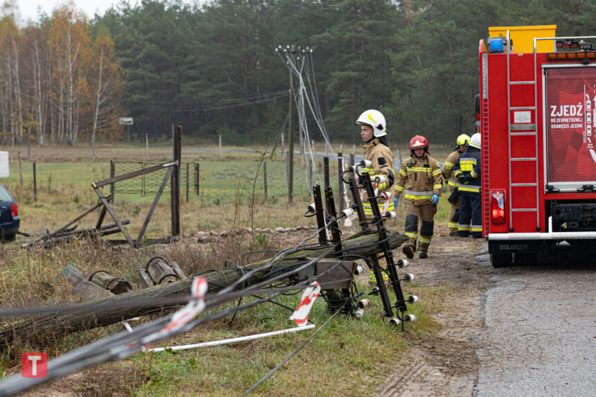 Był nietrzeźwy w chwili zatrzymania. Passatem uderzył w słup