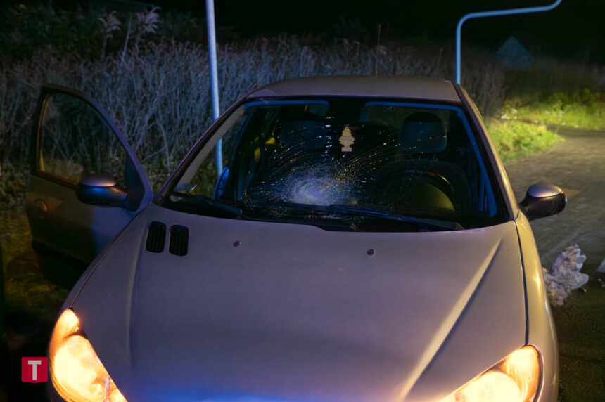 Potrącenie nastolatka na przejściu dla pieszych w Tucholi