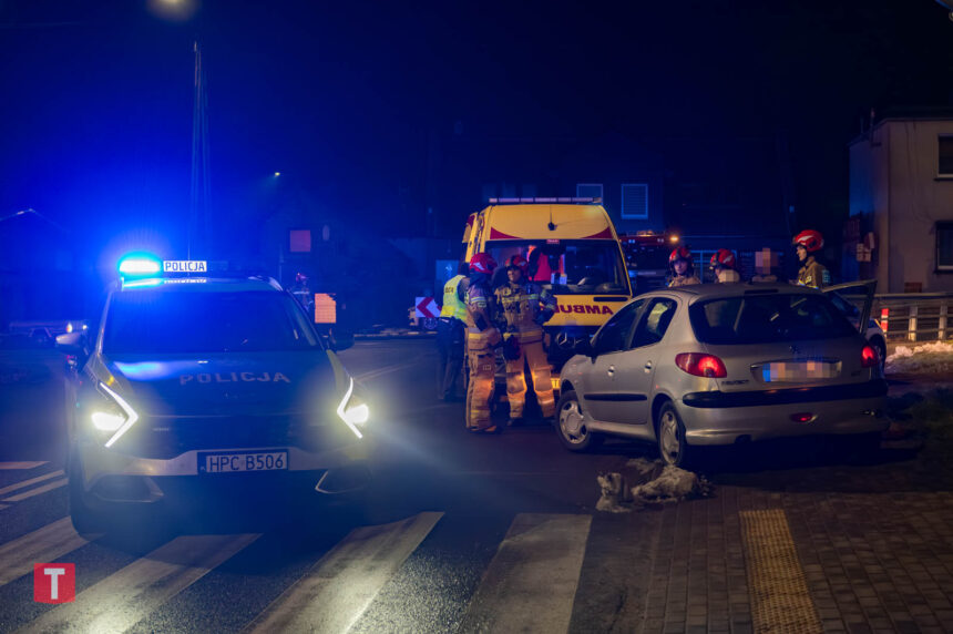 Potrącenie nastolatka na przejściu dla pieszych w Tucholi