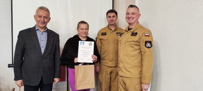 Artystyczna wizja pracy strażaków