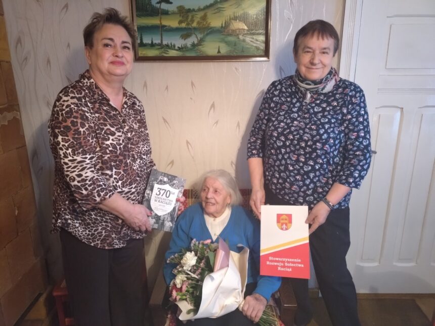 Setne urodziny mieszkanki Raciąża