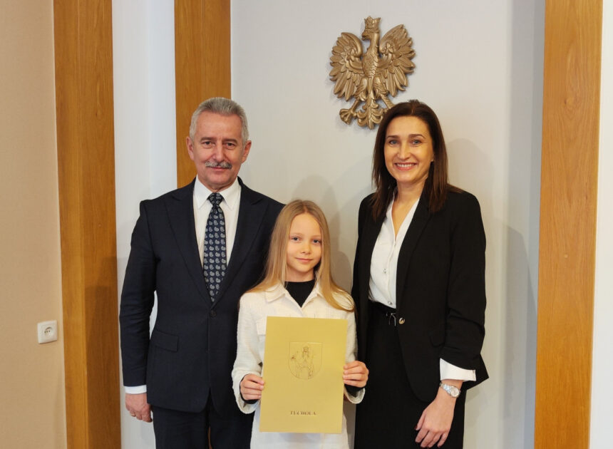 Młodzi mieszkańcy gminy Tuchola z Nagrodą Burmistrza
