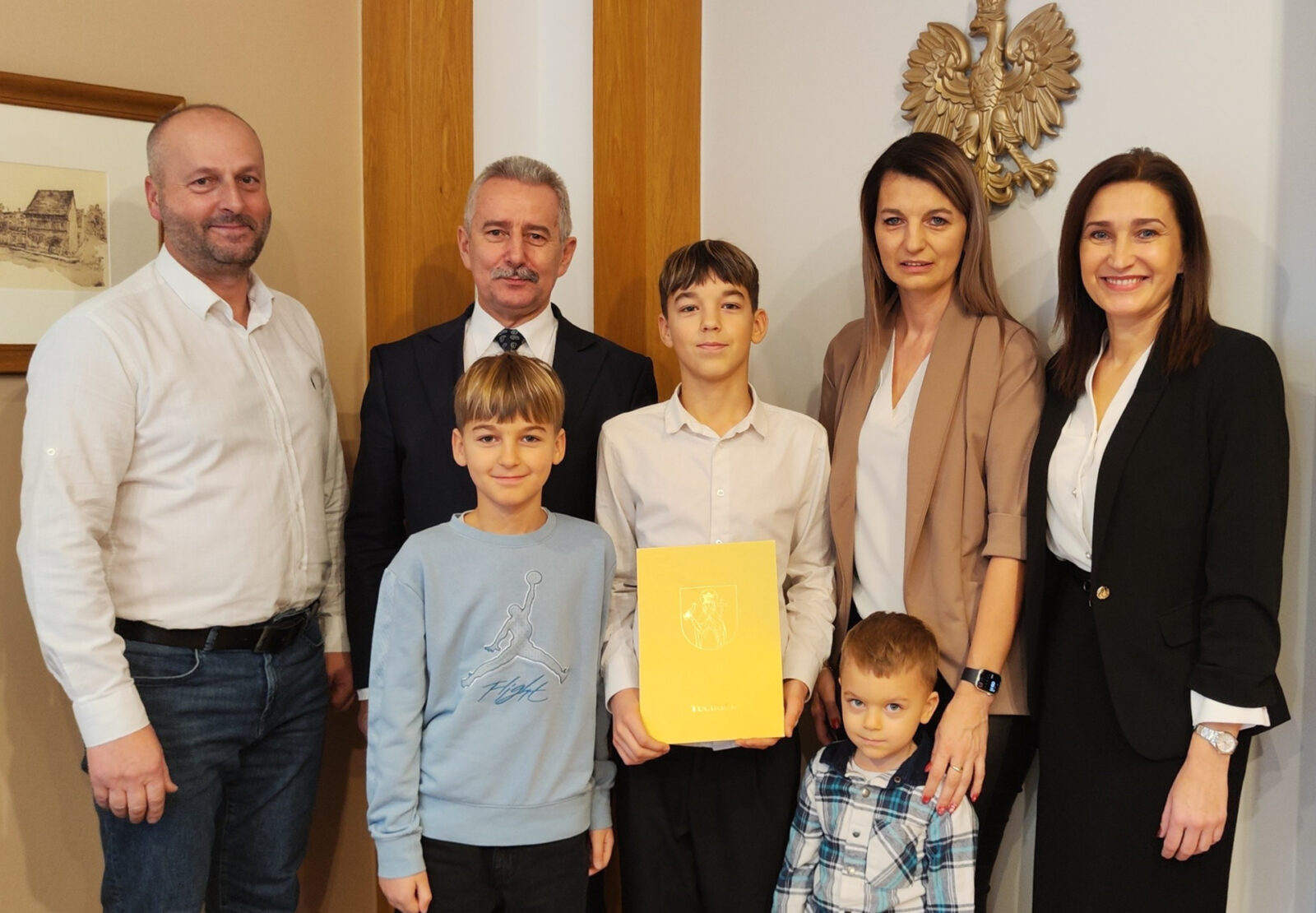 Młodzi mieszkańcy gminy Tuchola z Nagrodą Burmistrza