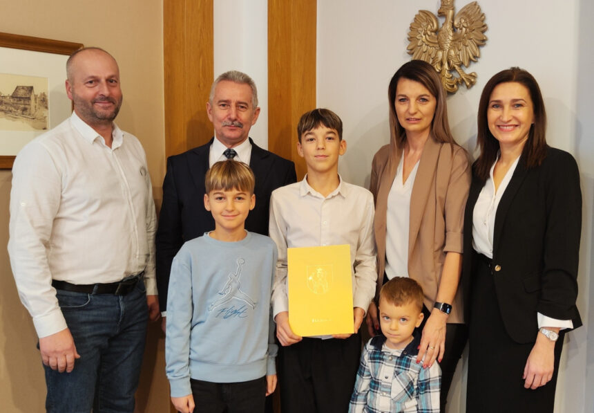 Młodzi mieszkańcy gminy Tuchola z Nagrodą Burmistrza